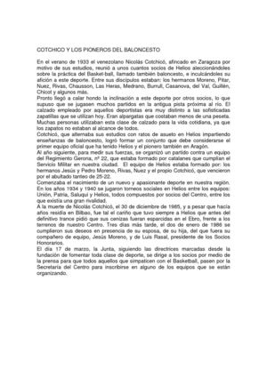 Historia del Baloncesto