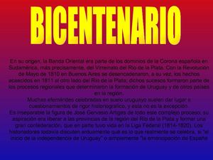 MARIALUZ BICENTENARIO