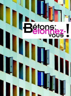 Brochure de l'exposition "Béton étonnez-vous" au musée du CNAM
