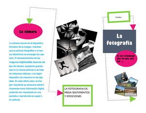 folleto fotografia