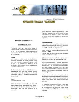 Boletín 41 "Novedades Fiscales y Financieras"