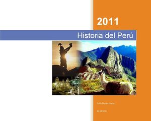 HISTORIA DEL PERÚ