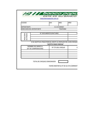 recibo de consignacion 