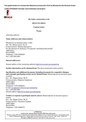 Building Construction Work at Sofiya