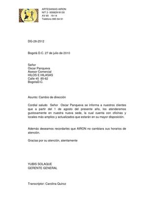 CIRCULARES EXTERNAS