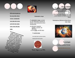 El fin del mundo publisher