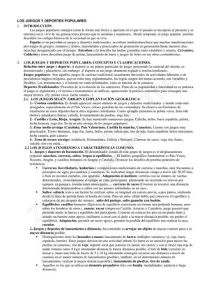 JUEGOS RECREATIVOS Y POPULARES