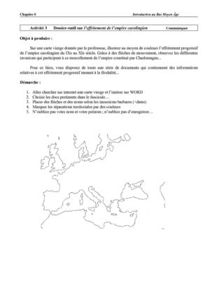 activité 3 communiquer sur carte les invasions