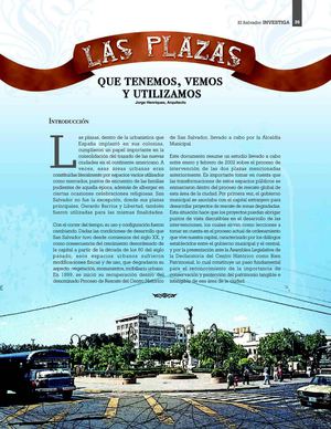 Las plazas que tenemos - El Salvador Bicentenario