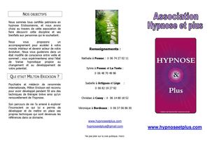 Brochure Hypnose et plus