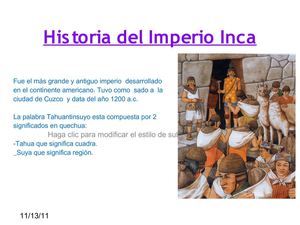 HISTORIA DEL INCA