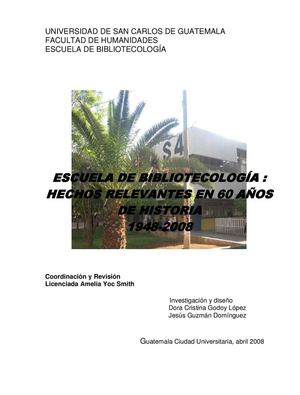 Historia de la Escuela de Bibliotecología de Guatemala