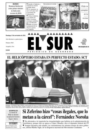 El Sur 13 de noviembre de 2011