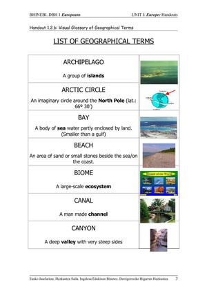 Handout 1.2.b Visual Glossary