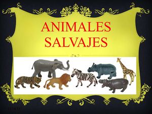 LOS ANIMALES SALVAJES