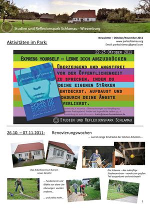 Newsletter Okt-Nov 2011