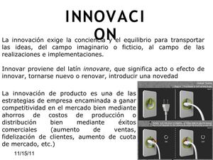 Innovación