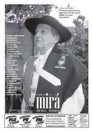 Mirá Pehuajó - Nº 6 - Año 1 - Noviembre 2011