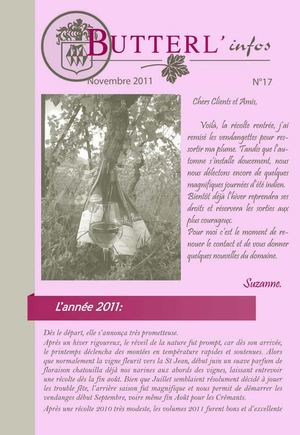 BUTTERL'infos 2011