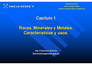 Rocas, Minerales y Metales