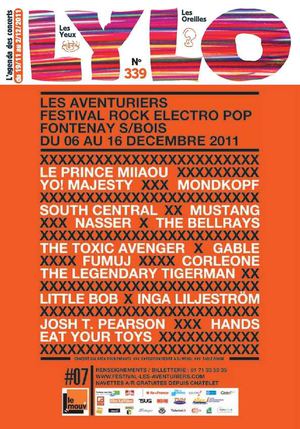 LYLO 339 (Agenda des concerts du 19 novembre au 2 décembre 2011)