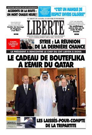 liberte 16 Novembre 2011