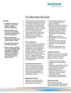 Calaméo - McKesson Accelerated Services