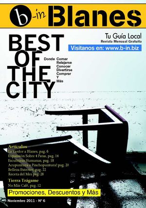 b-in Blanes, Noviembre