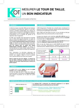 Mesurer son tour de taille : essentiel