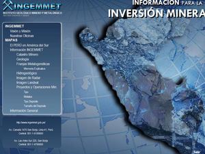 INFORMACIÓN PARA LA INVERSIÓN MINERA