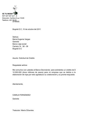 Solicitud Crédito ♥