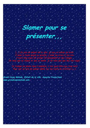 Slamer pour se présenter