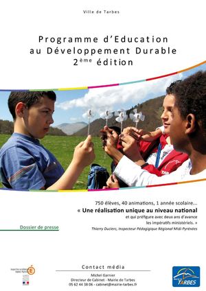 Ville de Tarbes : programme d'éducation au développement durable