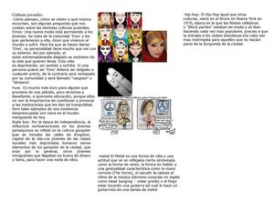 folleto culturas juveniles