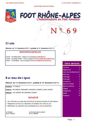 N°69 du 17.11.11