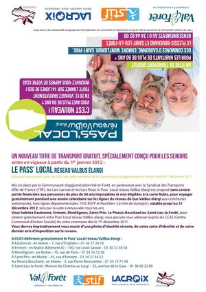 dépliant Pass 'Local