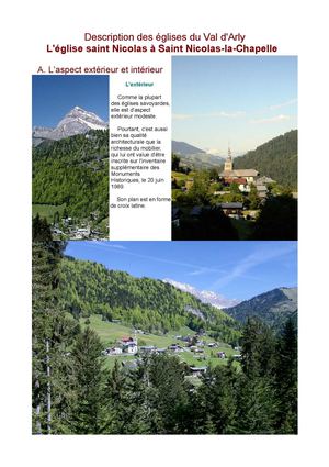 L'égise de SN la Chapelle