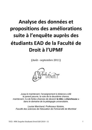 Enquete_EAD_UPMF_Droit_Septembre_2011