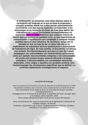 Concepción de Lenguaje