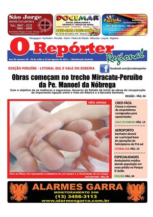 Jornal O Repórter Regional - Ed. 38