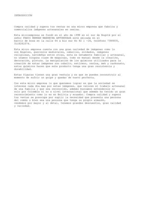 concluciones de la metodologia de la micro empresa
