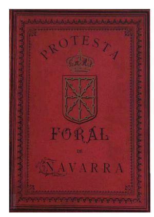 Libro de honor de los Navarros- Lizarra/Estella - 1893