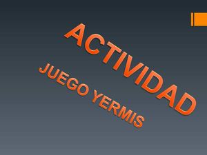 JUEGO YERMIS