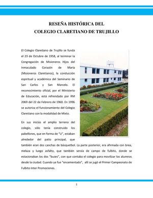 COLEGIO CLARETIANO TRUJILLO