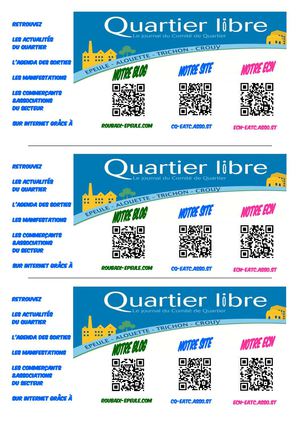 Comité Quartier Epeule communique