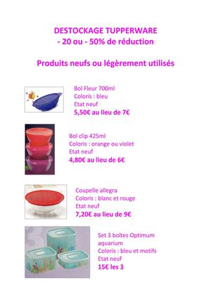 Catalogue Destockage