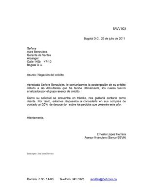 Ciclo de credito 4