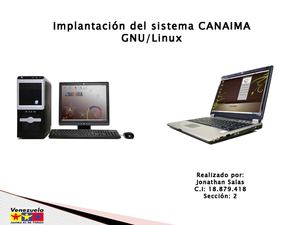 ¿Cómo implantar SL Canaima GNU/Linux?