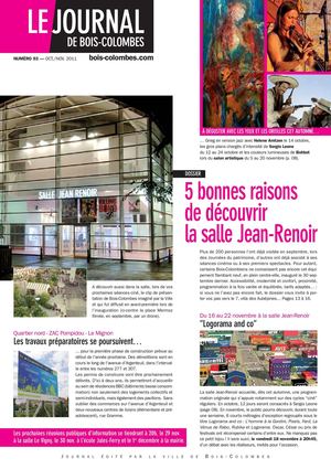 JBC N°93 - Oct./Nov. 2011 - Le journal de Bois-Colombes