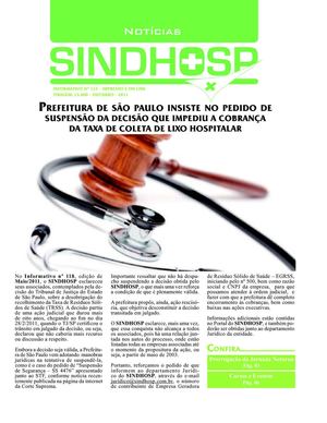 Notícias Sindhosp - Edição de Outubro 2011 